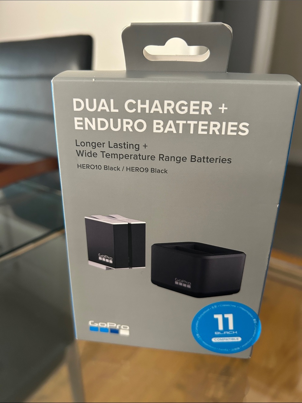 GoPro Dual Charger + Enduro Batteries - Black